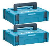 Makita 821549-5 MAKPAC Stacking Connector Tool Case 396mm x 296mm x 105mm Pack 2