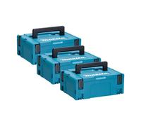 Makita 821550-0 Makpac Connector Stacking Case Type 2 (No Inlay) Triple Pack