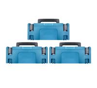 Makita 821550-0 Makpac Type 2 Connector Case 396mm X 296mm X 157mm Pack Of 3