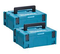 Makita 821550-0 MakPac Type 2 Stacking Connector Case 396mm x 296mm x 157mm Twin Pack