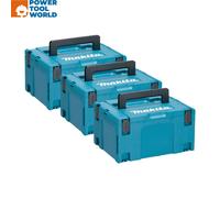 Makita 821551-8 Makpac Connector Stacking Case Type 3 (No Inlay) Triple Pack