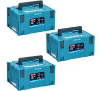 Makita 821551-8 MakPac Type 3 Stacking Connector Case 396mmx 296mmx 210mm Pack 3