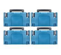 Makita 821551-8 Makpac Type 3 Stacking Connector Case 396mmx 296mmx 210mm - Pack Of 4