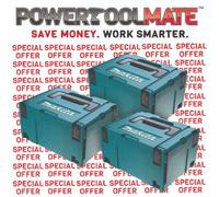 Makita 821551-8 MakPac Type 3 Stacking Connector Case TRIPLE PACK