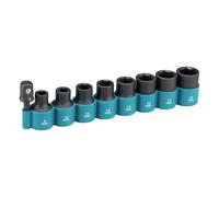 Makita 9 Piece 1/2" Drive Impact Socket Set 1/2"