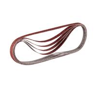 Makita 9mm x 533mm Abrasive Sanding Belt 9mm X 533 mm 80g Pack of 5