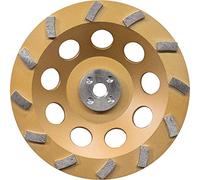 Makita A-96419 12 Segment Turbo Anti-Vibration Diamond Cup Wheel, 7"