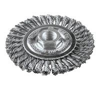 Makita A-98485 4" Stringer Bead Twist Wire Wheel, 5/8"-11