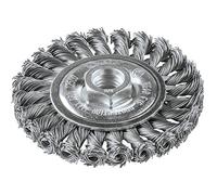 Makita A-98572 4" Knot Cable Twist Wire Wheel, 5/8"-11