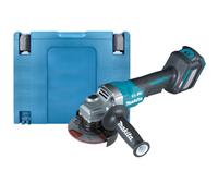 Makita Angle Grinder Ga028Gz01 40V Max Xgt 115mm Brushless Cordless Paddle Switch Aws With Carry Case