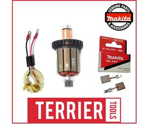 Makita Armature Brush Holder & Carbon Brushes CB 440 DHP458 BHP458 DDF458 BDF458