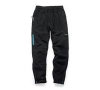 Makita Axis Stretch Jogger - Workwear Site Trousers - Black | 4-way Stretch Work Joggers - Reinforced Knees - Secure Pockets - Durable YKK zips - Water-Repellent Finish