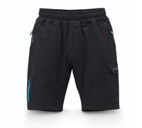 Makita Axis Stretch Shorts - Durable Workwear Shorts - Black | 4-way Stretch Work Shorts - Elasticated Waist - Secure Pockets - Durable YKK zips - Reflective Trim for Enhanced Visibility.