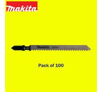 Makita B11 Jigsaw Blades Wood Plastic 75mm T Shank High Speed 9Tpi - 100 Pack