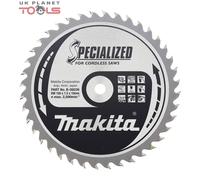 Makita SPECIALIZED Cordless Wood Cutting Saw Blade 150mm 40T 10mm