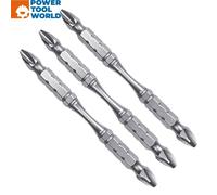 Makita B-12790 Impact Torsion Double-Ended Screwdriver Bits PZ2 x 85mm x3 Pcs