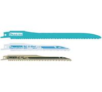 Makita Reciprocating Saw Blade Set – Super Express B-13677 – 3 Piece Cordless