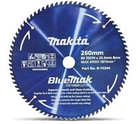 Makita B-15344 Bluemak Tungsten Carbide Tipped Saw Blade, 80T, 260 mm Diameter
