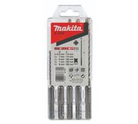 Makita B-16938 Nemesis SDS+ Plus Drill Set 5 Piece - 4 Cutter / Cross Head TCT