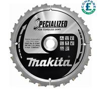 Makita B-21967 Specialized TCT Wood Cutting Circular Saw Blade 190 x 20 mm x 24T