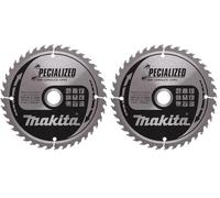 Makita B-32960 Specialized Blade for Cordless Saws 165x20x40T (Pack of 2)
