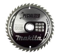 Makita B-32960 TCT Wood Cutting Circular Saw Blade 165mm x 20mm x 40T