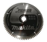 Makita SPECIALIZED Circular Saw Blade for Aluminium Cutting 260mm 80T 30mm