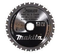 specialised Saw Blade 136 x 20 mm 30Z B33526