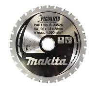 specialised Saw Blade 136 x 20 mm 30Z B33526
