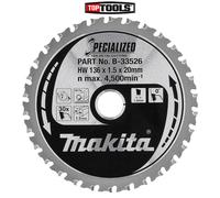 specialised Saw Blade 136 x 20 mm 30Z B33526