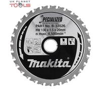 specialised Saw Blade 136 x 20 mm 30Z B33526