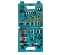 Makita B-49373 Drill and Screw Bit, 18 V, Blue, Set of 75 Pieces