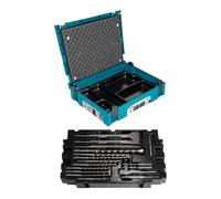 Makita B-52059 SDS Plus Drill Bit & Chisel Set In MakPac Case 17 Piece