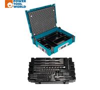 Makita B-52059 SDS Plus Drill Bit & Chisel Set In MakPac Case 17 Piece
