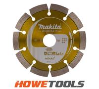 Makita B-53992 Nebula Segmented 3 Star Diamond Blade (D=125mm, S=10mm B=22.23mm)