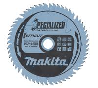 Makita 57336 Blade Specialised, 56 Teeth, Silver, 165 x 20 mm -