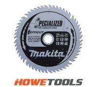 Makita 57336 Blade Specialised, 56 Teeth, Silver, 165 x 20 mm -