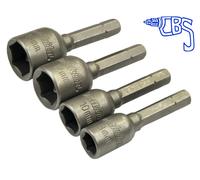 Makita B-57554 Magnet nutsetter set 8 / 10 / 12 / 13 x 48 mm