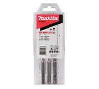 Makita B-59075 Set of 3 pieces SDS-PLUS Nemesis II bits • TCT • Ø6/8/10x165mm