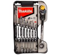 Makita B-65523 8 Piece Double Ratchet Wrench Set