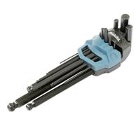 Makita B-65894 9 Piece Hex Key Wrench Set Black