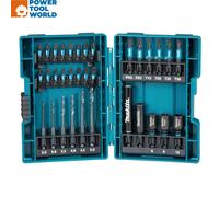 Makita B-66896 Impact Black Bit Set In Plastic Case x33 Pcs