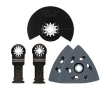 Makita Starlock Multi Tool 5 Piece Carpentry Set Plunge Segment Blade Dtm52