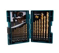 Makita 19 Piece HSS-Tin Drill Bit Set