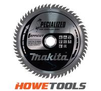 Makita SPECIALIZED Cordless Wood Cutting Saw Blade 165mm 60T 20mm