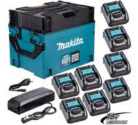 Makita Bcc01 Lxt 18V Battery Charger Box Makpac + 8 Charging Ports + Adp10 Xgt
