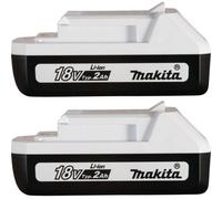Makita Bl1820G 18V G-Series 2.0Ah Lithium Ion Battery Hp448D Td127D Rp X 2