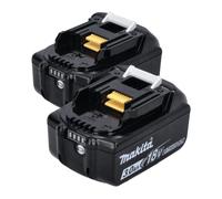 MAKITA BL1830 18.0V 3.0Ah Lithium-ion Battery (Pack of 2) (638409-2) - Genuine