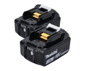 MAKITA BL1830 18.0V 3.0Ah Lithium-ion Battery (Pack of 2) (638409-2) - Genuine