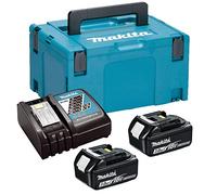 Makita BL1830 18v 2 x 3.0ah Lithium Batteries DC18RC Fast Charger + Makpac Case